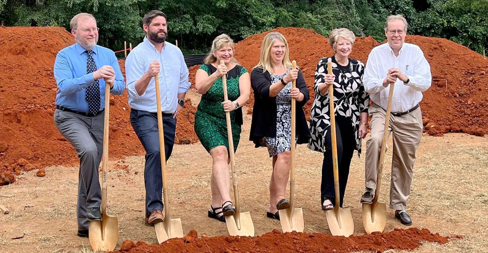 Alec Brebner joins groundbreaking for new development on Florida Avenue, Lynchburg