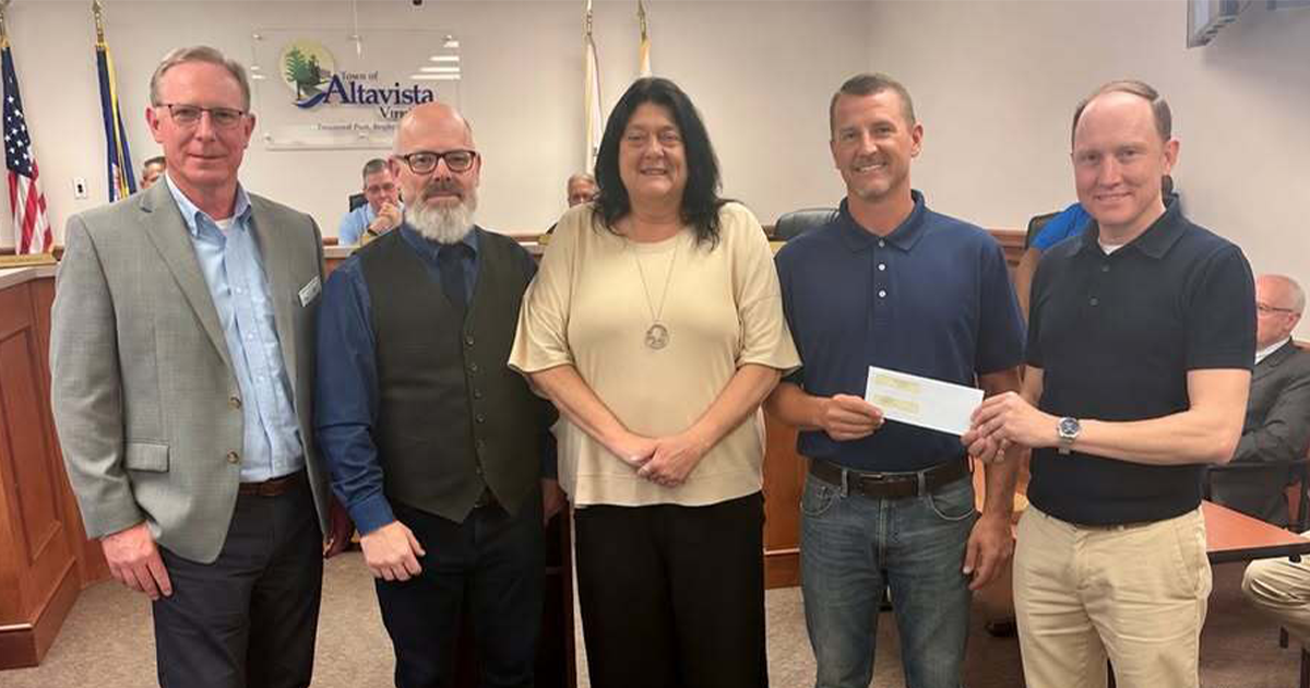 workforce development board supports training for altavista water utility employees
