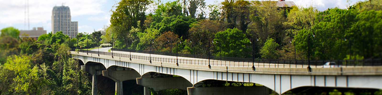 bridge downtown lynchburg central virginia